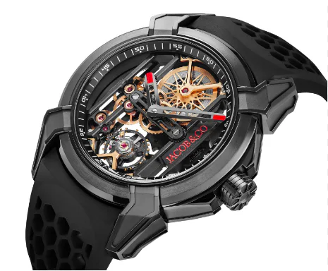 Jacob & Co. Epic X Black Titanium Black Ring